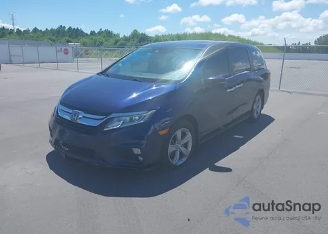 2019 Honda Odyssey Ex-L z USA, uszkodzony, nr VIN 5FNRL6H71KB130487